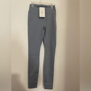 Fabletics Trinity High Waisted Pocket Leggings Color: Rain Cloud